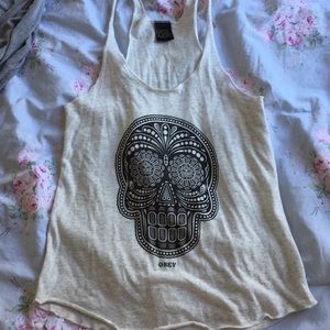 Obey skull tank